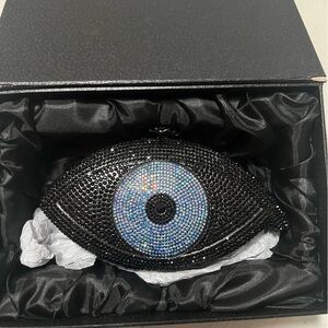Evil eye clutch
